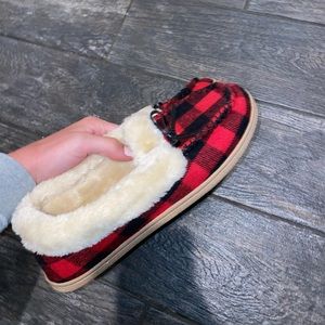 New Old Navy Checkered Moccasins